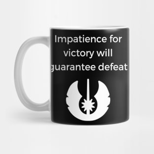 Impatience Among the Stars Mug